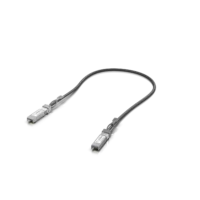 Ubiquiti Networks Direct Attach Copper Kabel SFP+ 10Gbps - Svart, 0,5 m